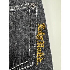 ecko unlimited Vintage Y2K jeans embroidered  Back Pocket Size 14 wide leg baggy
